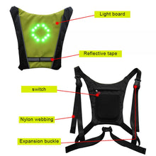 Load image into Gallery viewer, LED cycling vest