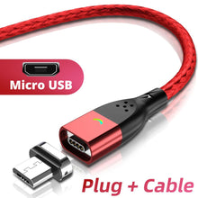 Load image into Gallery viewer, Magnetic Charging Cable micro USB Type-C iOS