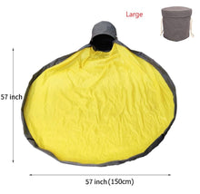 Load image into Gallery viewer, Quick Cleanup Toy Storage Bag Play Mat