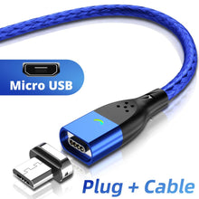 Load image into Gallery viewer, Magnetic Charging Cable micro USB Type-C iOS
