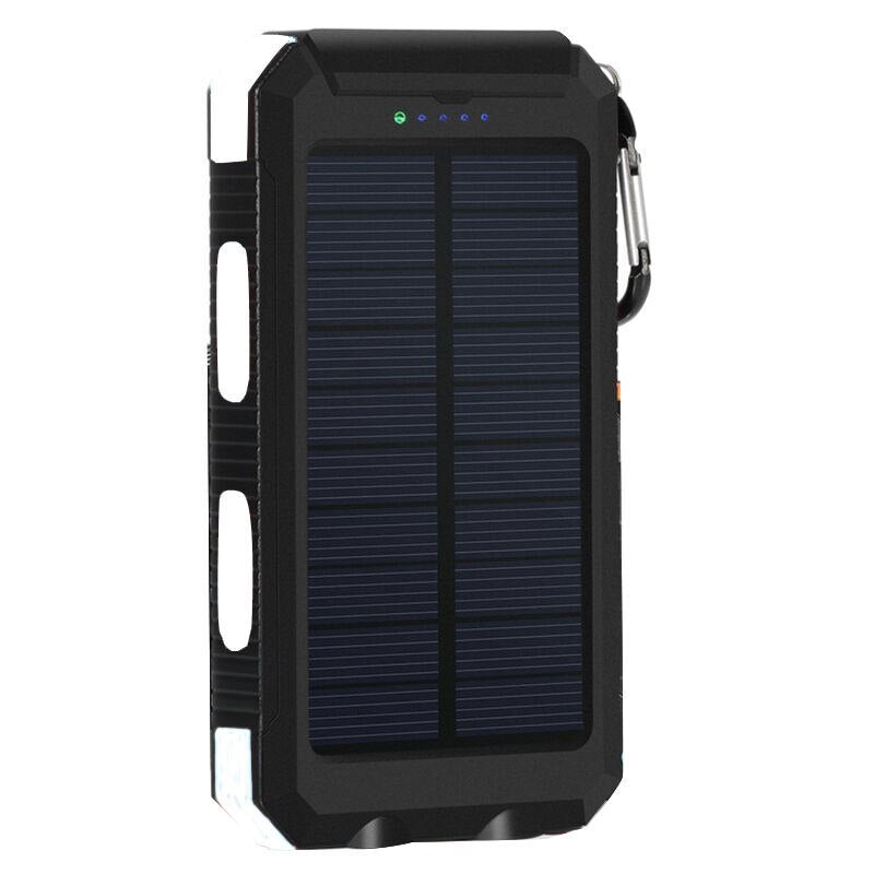 Waterproof Solar Power Bank  Dual USB