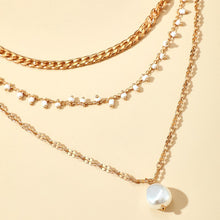 Load image into Gallery viewer, Pearl Pendant Necklace
