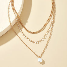 Load image into Gallery viewer, Pearl Pendant Necklace
