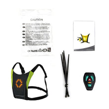 Load image into Gallery viewer, LED cycling vest
