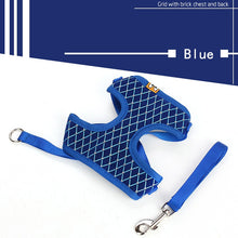 Load image into Gallery viewer, Rhinestone Mesh Cat Harness And Leash Set
