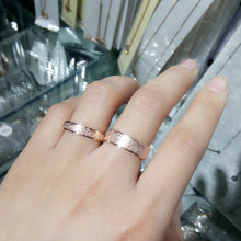 Load image into Gallery viewer, Rose Gold Color Frosted Ring for Woman  or  Man
