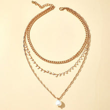 Load image into Gallery viewer, Pearl Pendant Necklace

